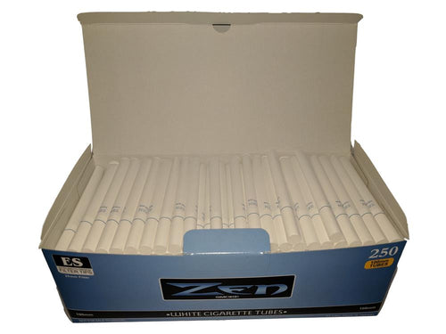 Zen Light 100mm Cigarette Tubes (250 ct/box) 10 boxes