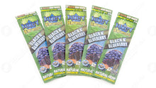 (2)Pack Juicy Jay "Black N Blueberry" Flavored Hemp Wraps Rolling papers