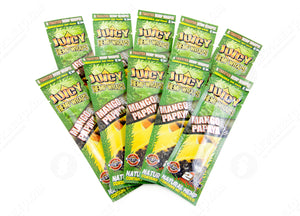 (2)Pack Juicy Jay "Mango Papaya Twist" Flavored Hemp Rolling papers