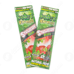 (2)Pack Bundle - Juicy Brand Flavored Hemp Wraps Variety Pack