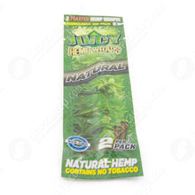(2)Pack Juicy Jay "Natural" Flavored Hemp Rolling papers