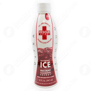 Rescue Detox ICE Drinks - 32oz - Cranberry