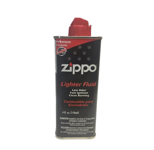 3 New Zippo Premium Lighter Fluid 4 fl.oz (118ml) Can Fuel For Zippo Lighters